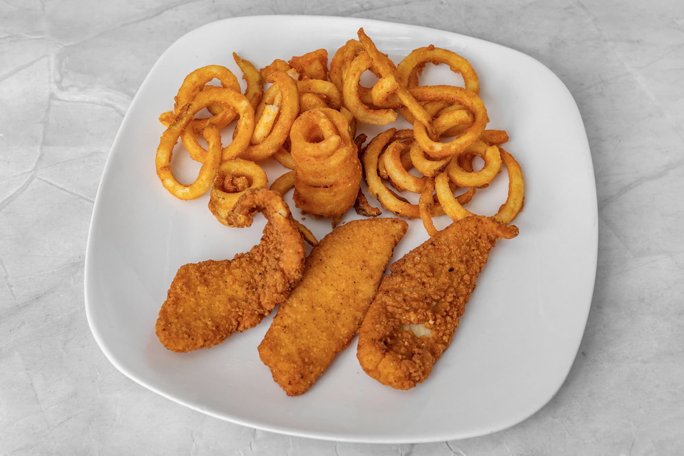 3 Pc Country Fried Flounder Tenders
